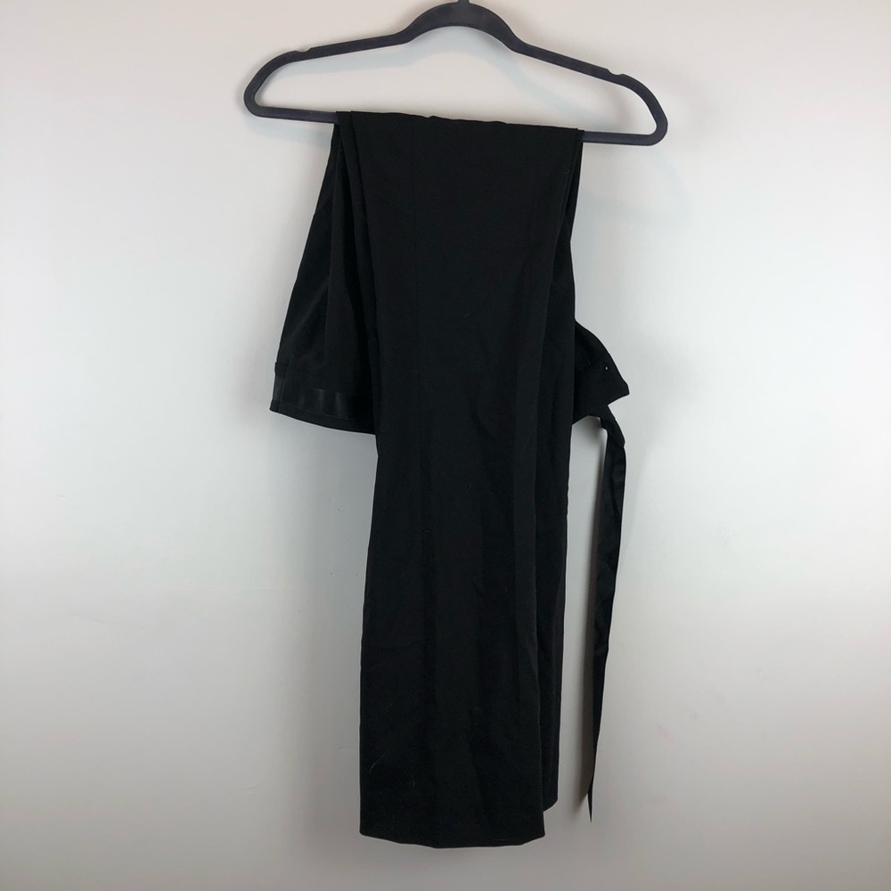 ESCADA Black Tie-Waist Dress Pants
